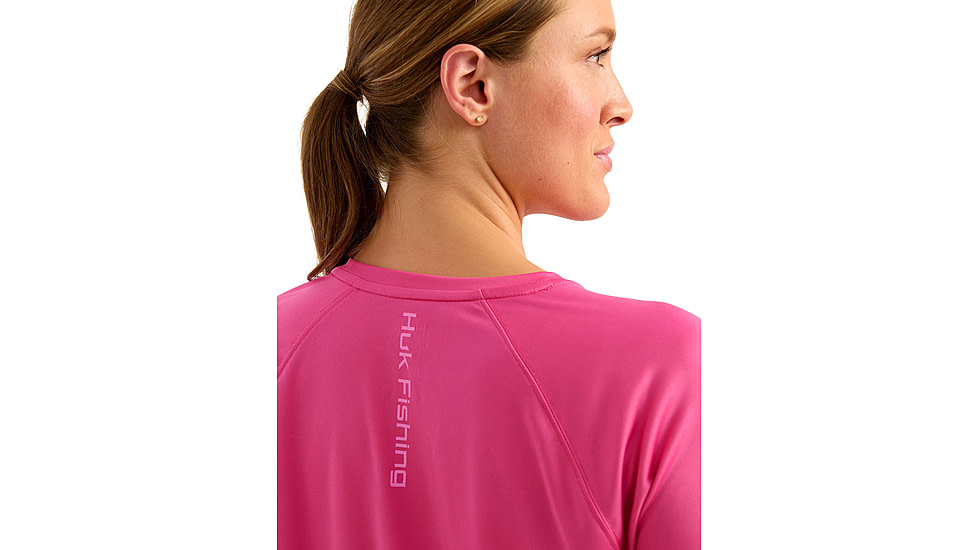 HUK Performance Fishing Pursuit Crew Solid - Womens