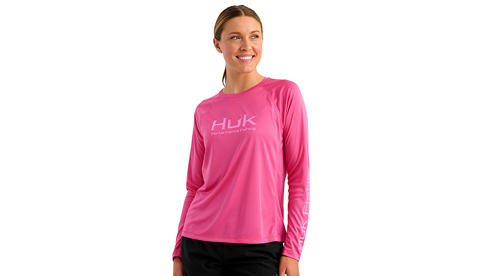 HUK Performance Fishing Pursuit Crew Solid - Womens