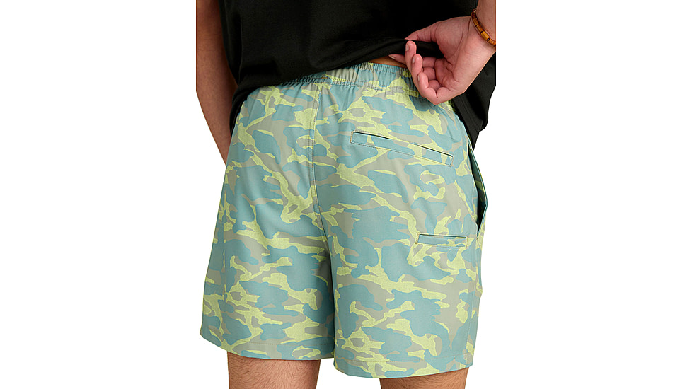 HUK Performance Fishing Pursuit Printed Volley Short - Mens