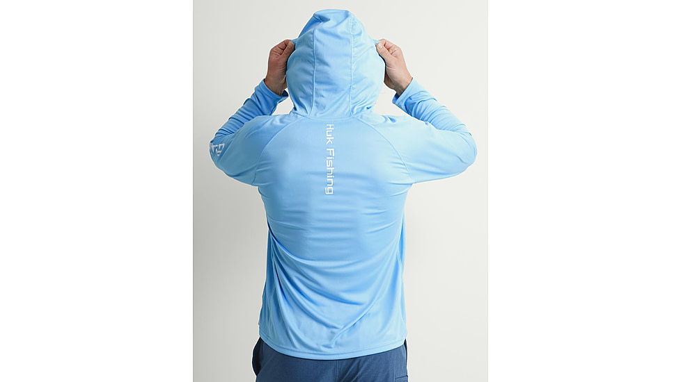 HUK Performance Fishing Vented Pursuit Long Sleeve Hoodie - Mens
