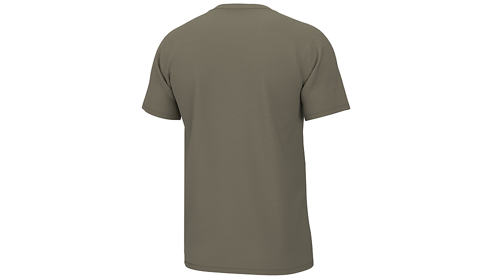 HUK Performance Fishing Huk Stacked Logo Tee - Mens, Overland Trek, 3XL, H1000427-319-XXXL