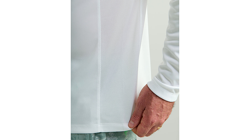 HUK Performance Fishing KC Pursuit Graphic Crew - Mens, White, Large, H1200631-100-L