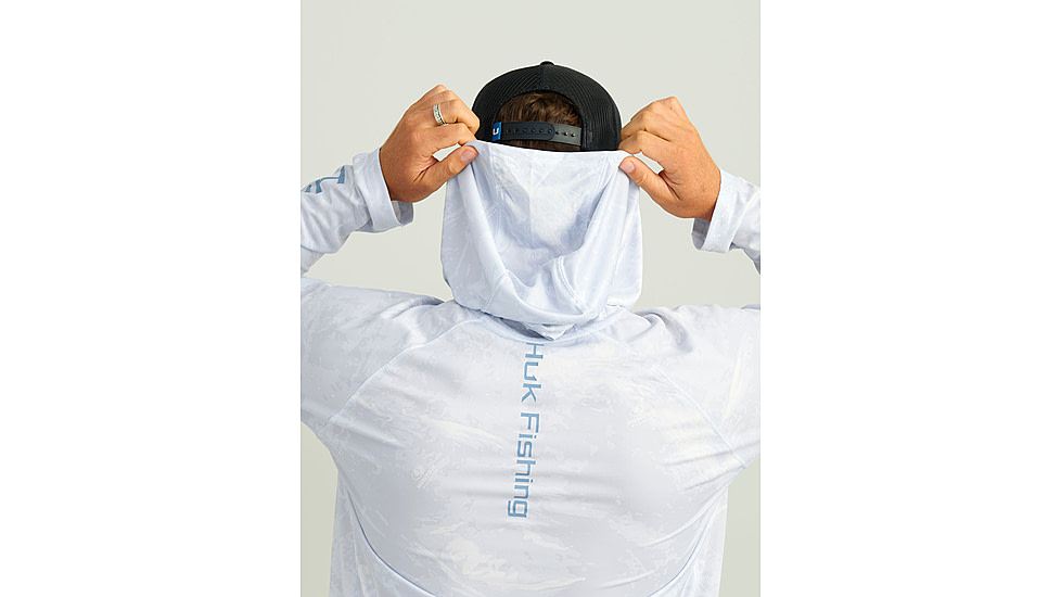 HUK Performance Fishing Mossy Oak Pursuit Performance Hoodie - Mens, Moe Sw Bonefish, Extra Large, H1200611-978-XL