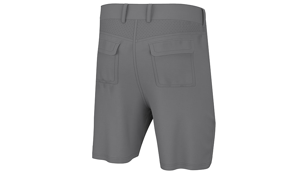 HUK Performance Fishing Nxtlvl 7 Short - Mens, Overcast Grey, Large, H2000173-032-L