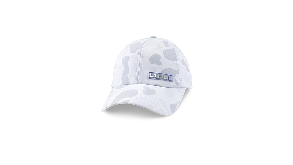 HUK Performance Fishing Pony Tail Ball Cap Kc Print - Womens, Sky, 1, H6300064-437-1