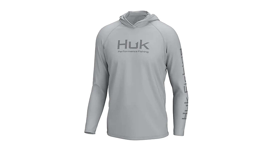 HUK Performance Fishing Pursuit Performance Hoodie - Mens, Harbor Mist, Small, H1200525-034-S