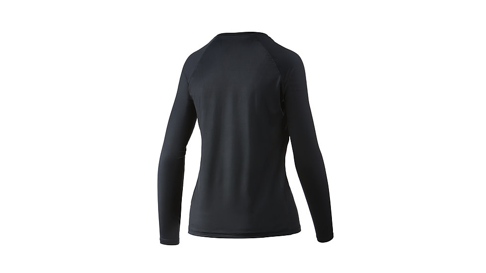HUK Performance Fishing Reflection Pursuit Long-Sleeve Shirt - Women's, Medium, Black, H6120114-001-M