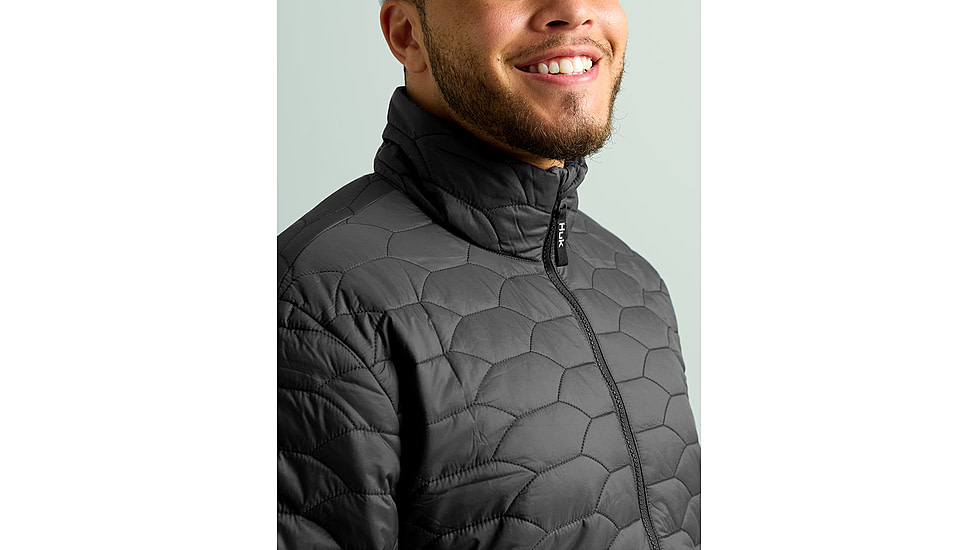 HUK Performance Fishing Scale Jacket - Mens, Black, Medium, H4000156-001-M