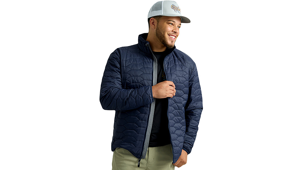 HUK Performance Fishing Scale Jacket - Mens, Naval Academy, Medium, H4000156-413-M