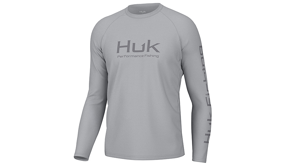 HUK Performance Fishing Vented Pursuit - Mens, Harbor Mist, M, H1200524-034-M