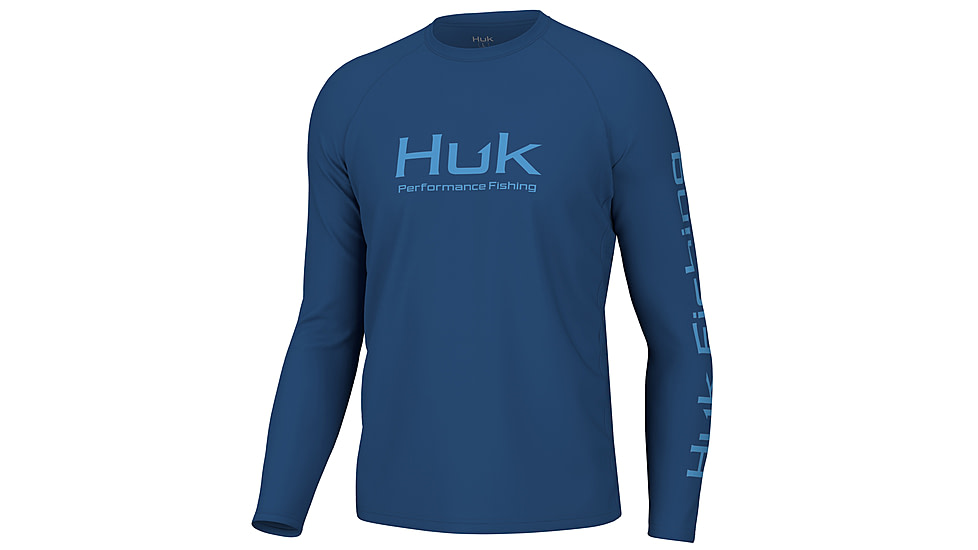HUK Performance Fishing Vented Pursuit - Mens, Set Sail, L, H1200524-489-L