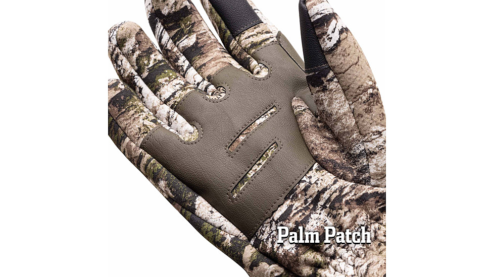 Huntworth Barrow Heat Boost Windproof Softshell Hunting Glove - Mens, Tarnen, Extra Large, E-1433-TRN-XL