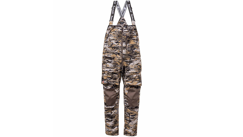 Huntworth Elkins Mid Weight Windproof Soft Shell Bib Overalls - Mens, Disruption, 4XL, E-9610-DC-4XL