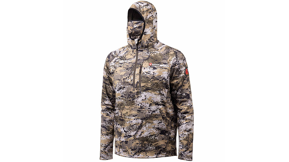 Huntworth Grayling Heat Boost Heavyweight Soft Shell Hoodie - Men's, Disruption, Large, E-9622-DC-L