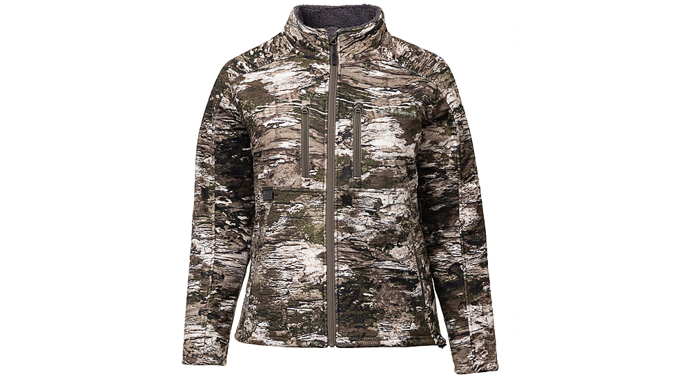 Huntworth Ketchikan Heavy Weight Soft Shell Jacket - Womens, Windproof, Sherpa Fleece Interior, Tarnen, Medium, E-9574-W-TRN-M