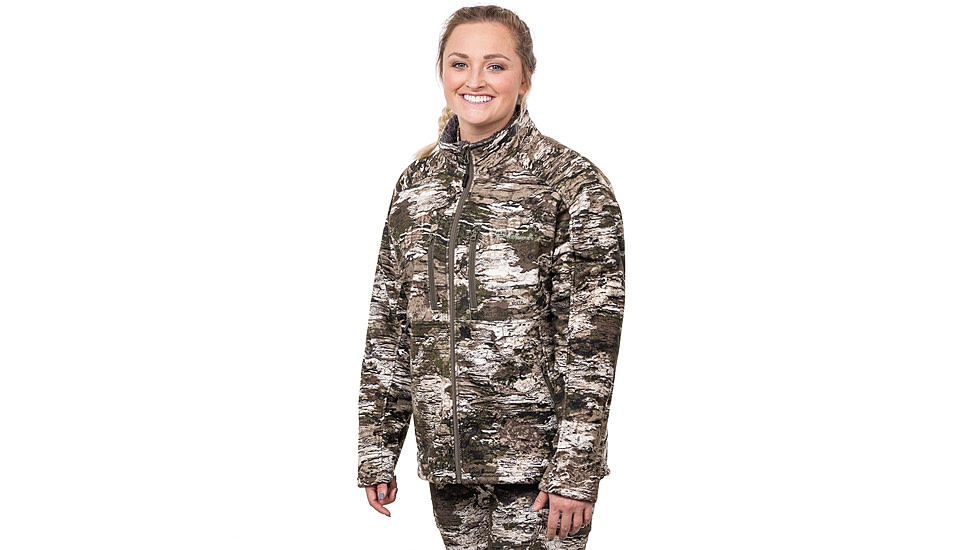 Huntworth Ketchikan Heavy Weight Soft Shell Jacket - Womens, Windproof, Sherpa Fleece Interior, Tarnen, Medium, E-9574-W-TRN-M