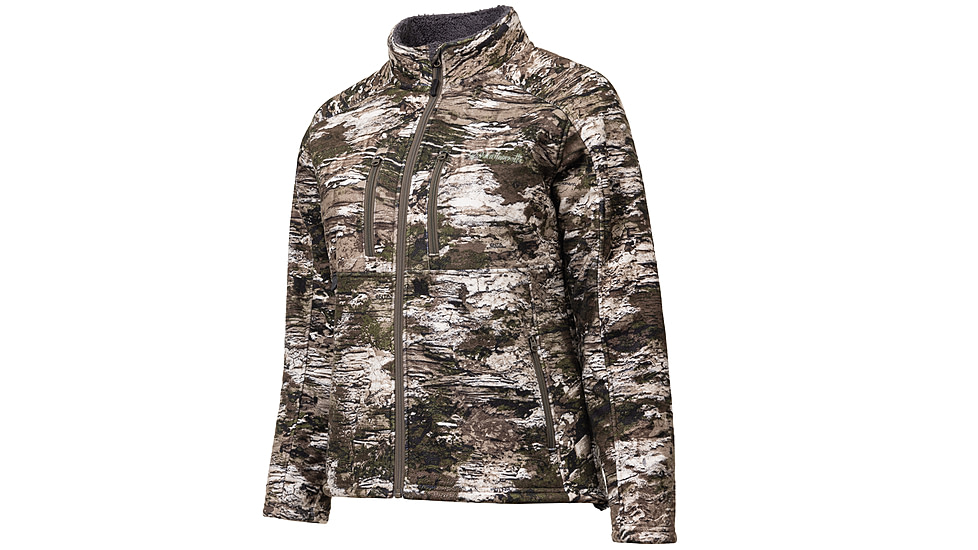 Huntworth Ketchikan Heavy Weight Soft Shell Jacket - Womens, Windproof, Sherpa Fleece Interior, Tarnen, Medium, E-9574-W-TRN-M