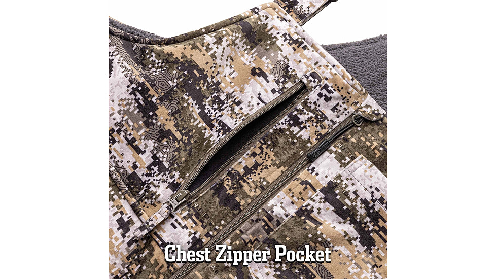Huntworth Matterhorn Heat Boost Heavyweight Waterproof Lined Hunting Bib Overalls - Mens, Disruption, Extra Large, E-9541-DC-XL