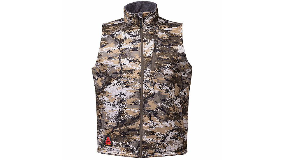 Huntworth Saskatoon Heat Boost Heavyweight Windproof Softshell Vest - Mens, Disruption, Medium, E-9544-DC-M