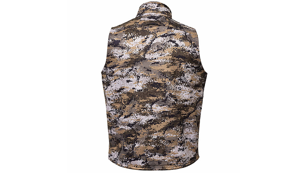 Huntworth Saskatoon Heat Boost Heavyweight Windproof Softshell Vest - Mens, Disruption, Medium, E-9544-DC-M