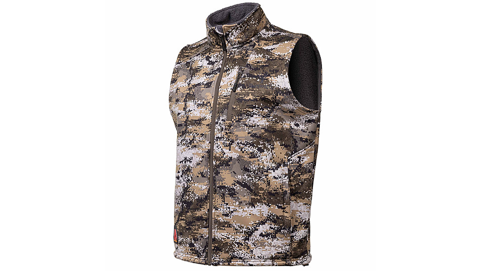 Huntworth Saskatoon Heat Boost Heavyweight Windproof Softshell Vest - Mens, Disruption, Medium, E-9544-DC-M