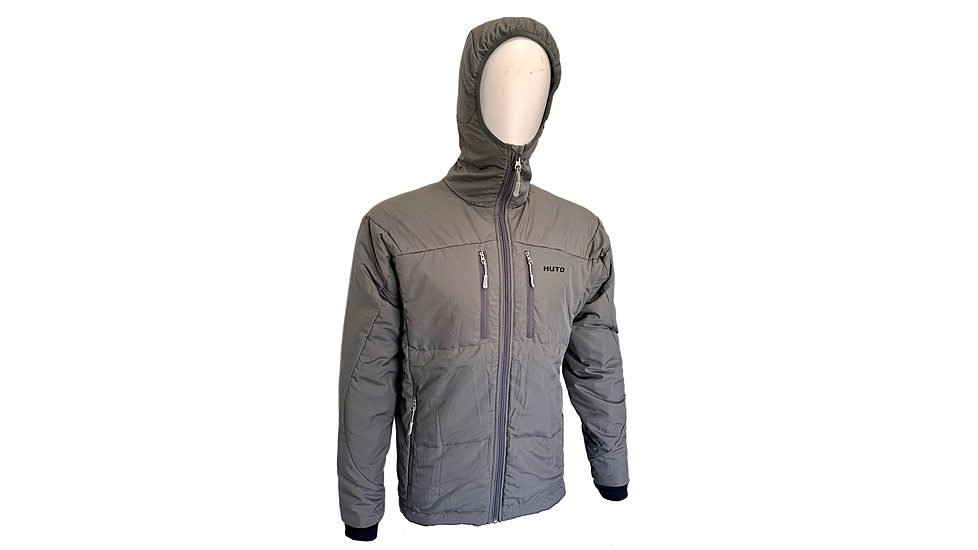 Huto Lifestyle 3M Insulated Everyday Jacket, Grey, Large, 3M-INSLTD-JACKET-L