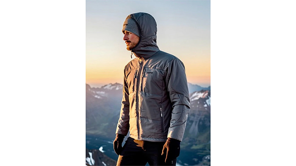 Huto Lifestyle 3M Insulated Everyday Jacket, Grey, Large, 3M-INSLTD-JACKET-L