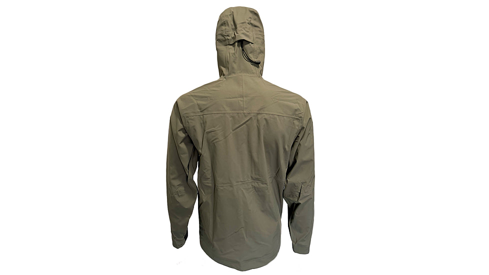 Huto Lifestyle Bone Dry Rain Jacket, Green/Grey, Extra Large, BNERN-JCKT-GRYGRN-XL