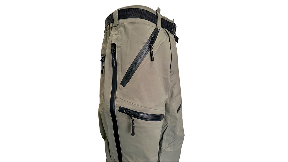 Huto Lifestyle Bone Dry Rain Pants, Green/Grey, 2XL, BNERN-PNT-GRYGRN-XXL