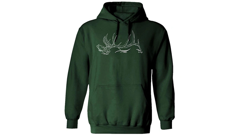 Huto Lifestyle Limited Edition Simsy Elk Artwork Logo Hoodie