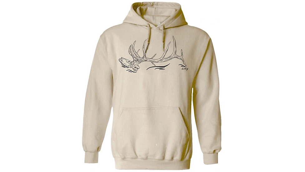 Huto Lifestyle Limited Edition Simsy Elk Artwork Logo Hoodie