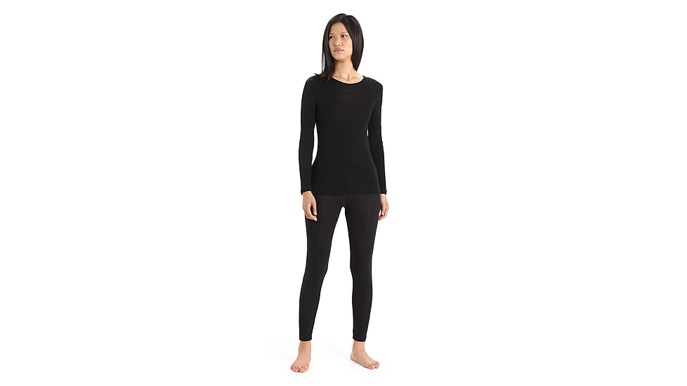 Icebreaker 175 Everyday Thermal Leggings - Womens, Black, Extra Small, IB104476001XS