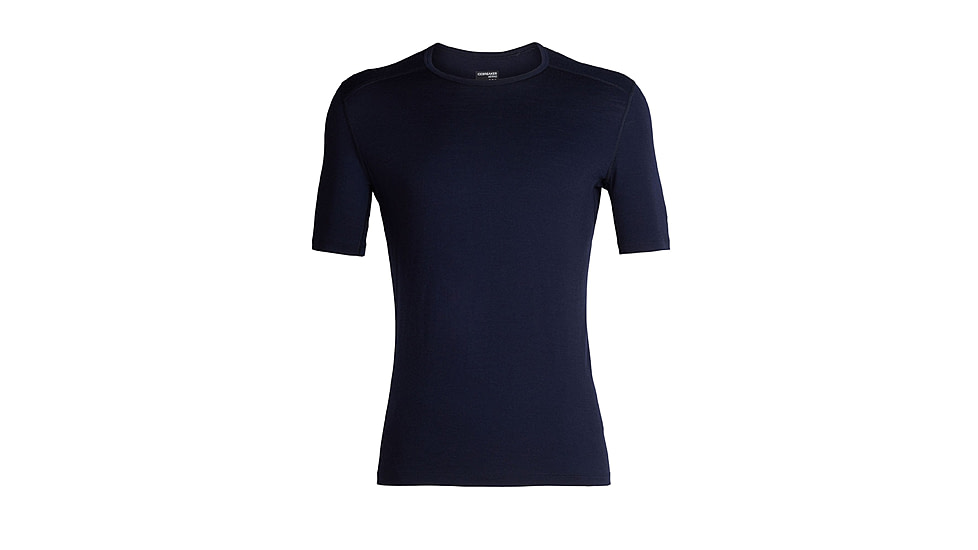 Icebreaker Merino 200 Oasis SS Crewe - Men's, Midnight Navy, 2XL, IB104509401XXL