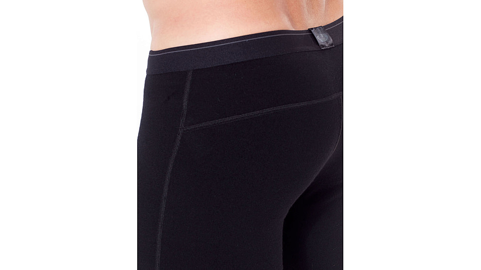 Icebreaker 260 Tech Thermal Leggings w/ Fly - Men's, Black, Extra Large, IB104374001XL