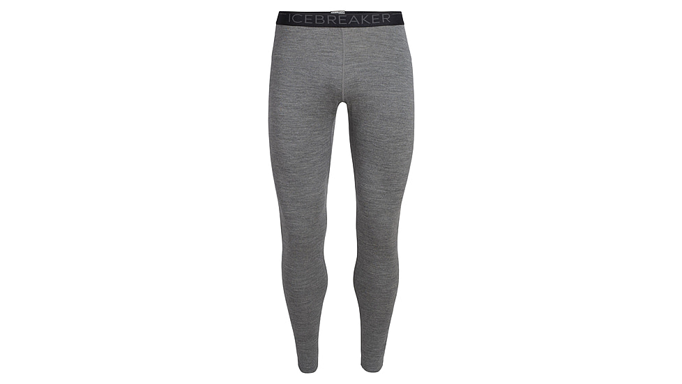 Icebreaker Merino 260 Tech Leggings wFly - Men's, Gritstone HTHR, Large, IB104374013L