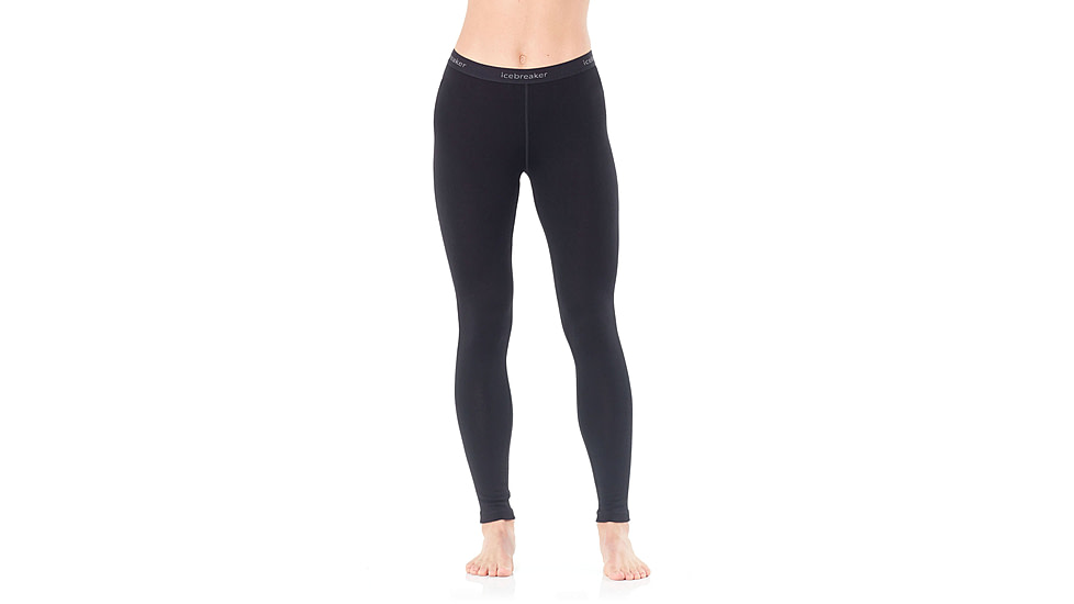 Icebreaker 260 Tech Leggings - Womens, Black, Medium, 104392001M
