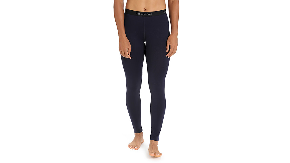 Icebreaker 260 Tech Leggings - Womens, Midnight Navy, Extra Small, IB104392401XS