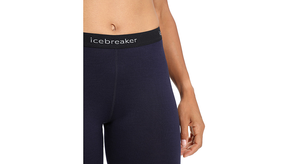 Icebreaker 260 Tech Leggings - Womens, Midnight Navy, Extra Small, IB104392401XS