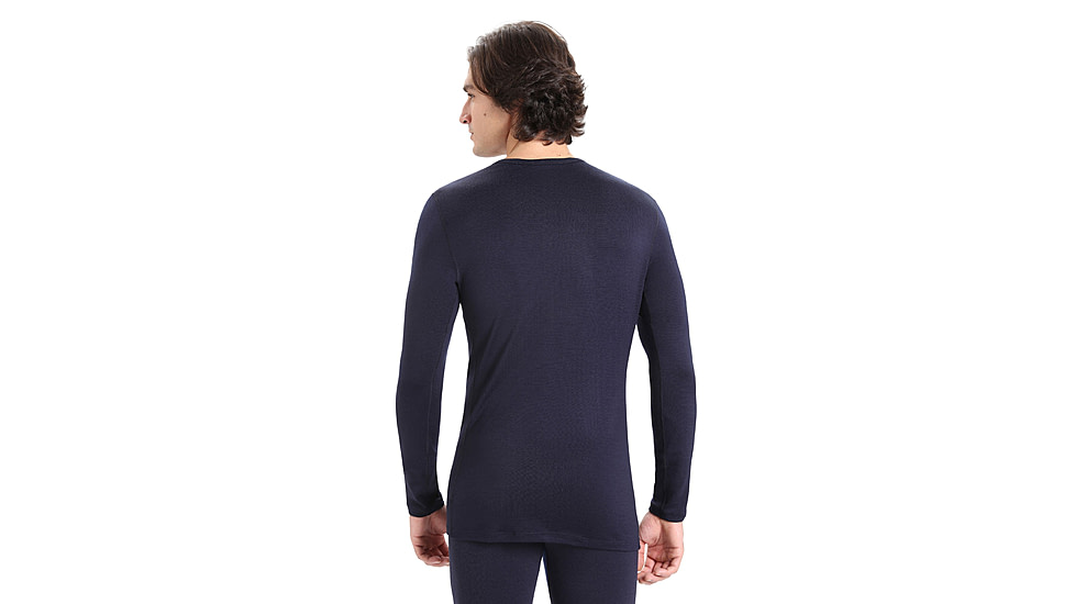 Icebreaker 260 Tech Long Sleeve Crewe Thermal Top - Mens, Midnight Navy, 3XL, IB1043714013XL