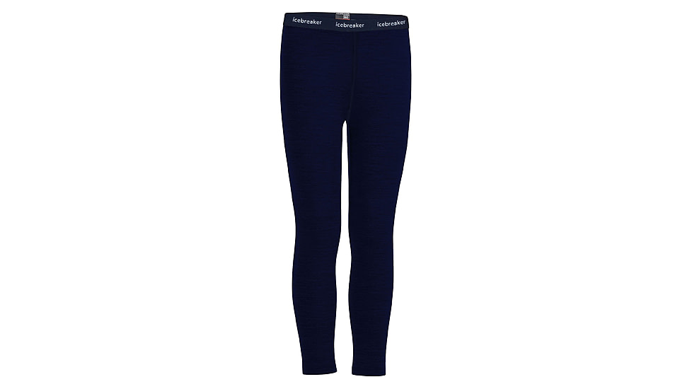 Icebreaker 260 Tech Thermal Leggings - Kids, Midnight Navy, 6US, IB1045004016