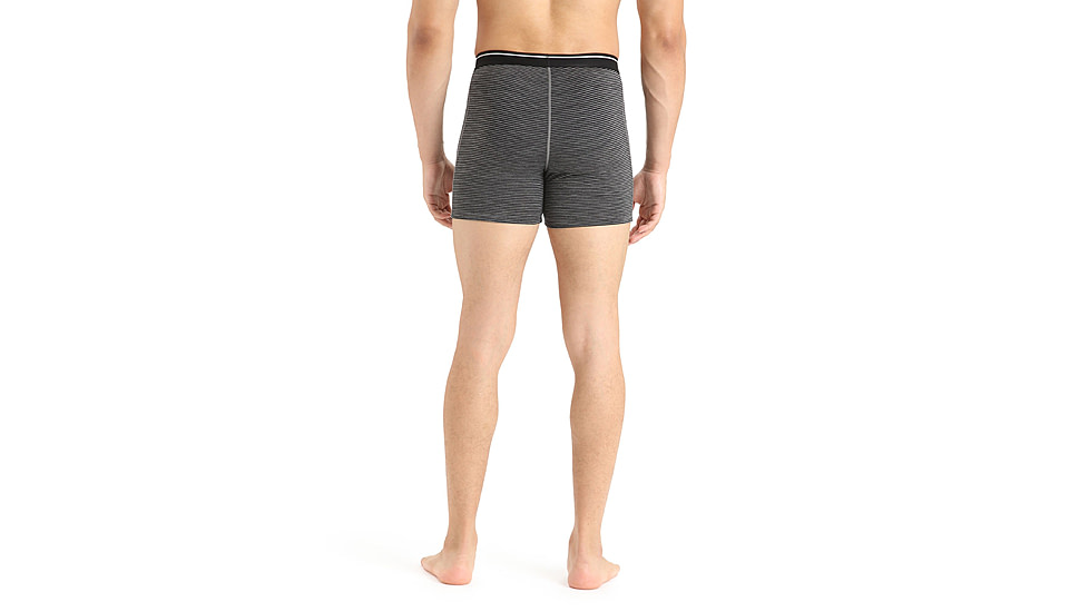 Icebreaker Anatomica Boxers - Mens, Gritstone Heather, Medium, IB103029038M