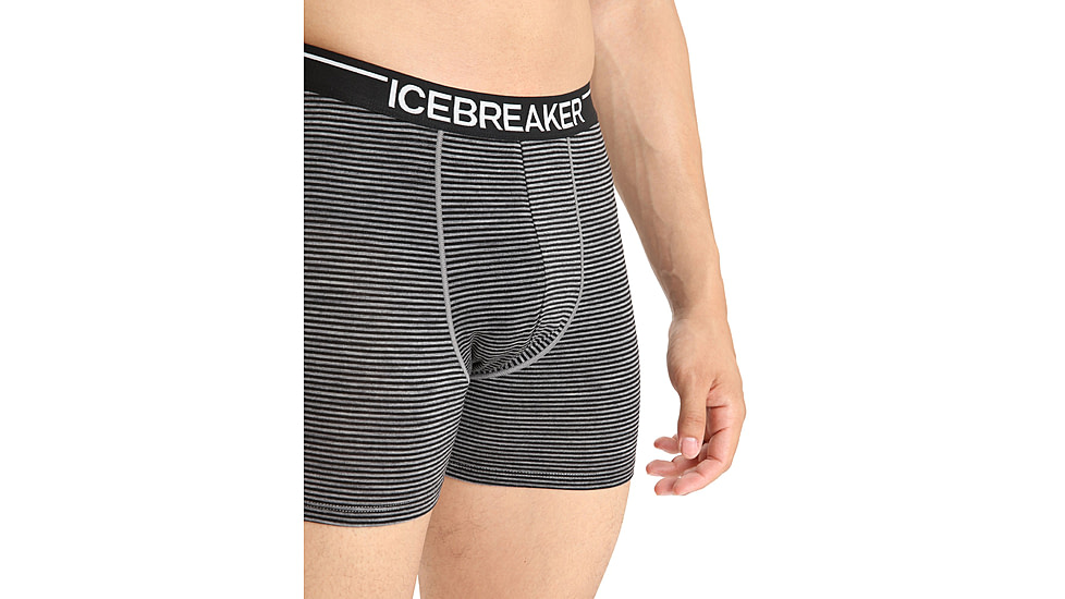 Icebreaker Anatomica Boxers - Men's, Gritstone Heather, Medium, IB103029038M