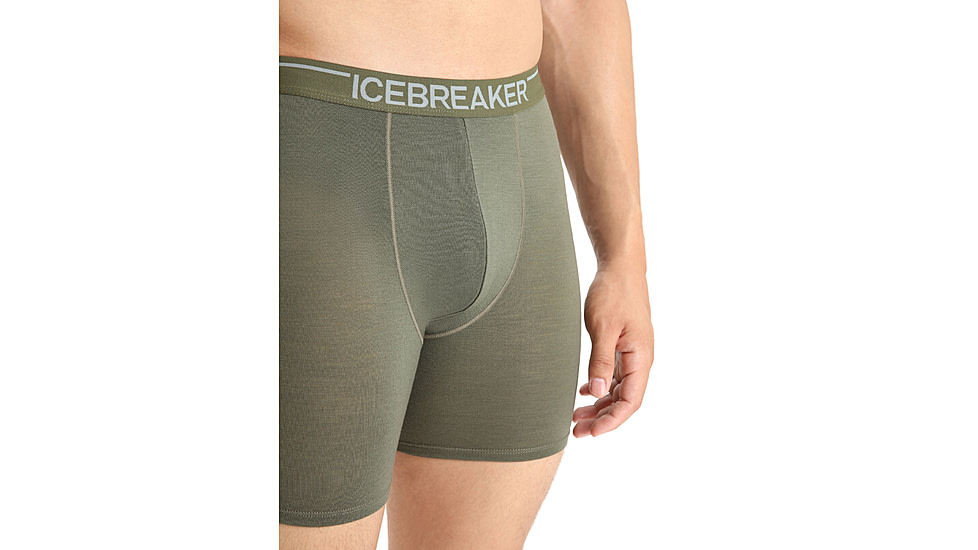 Icebreaker Anatomica Long Boxers - Mens, Loden, Extra Large, IB103055069XL