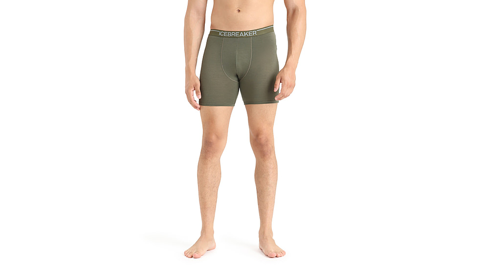 Icebreaker Anatomica Long Boxers - Mens, Loden, Extra Large, IB103055069XL