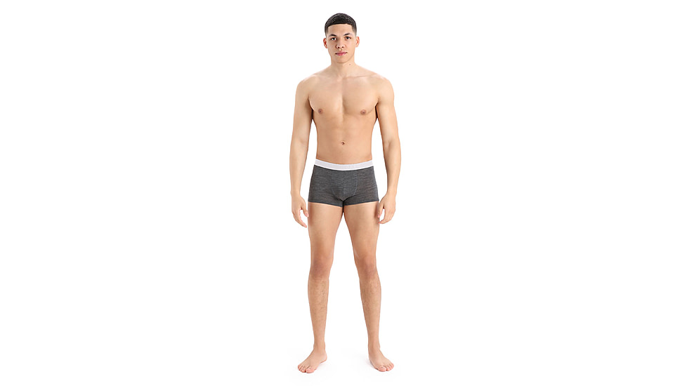Icebreaker Cool-Lite Anatomica Trunks - Men's, Monsoon Heather, Large, IB105223034L