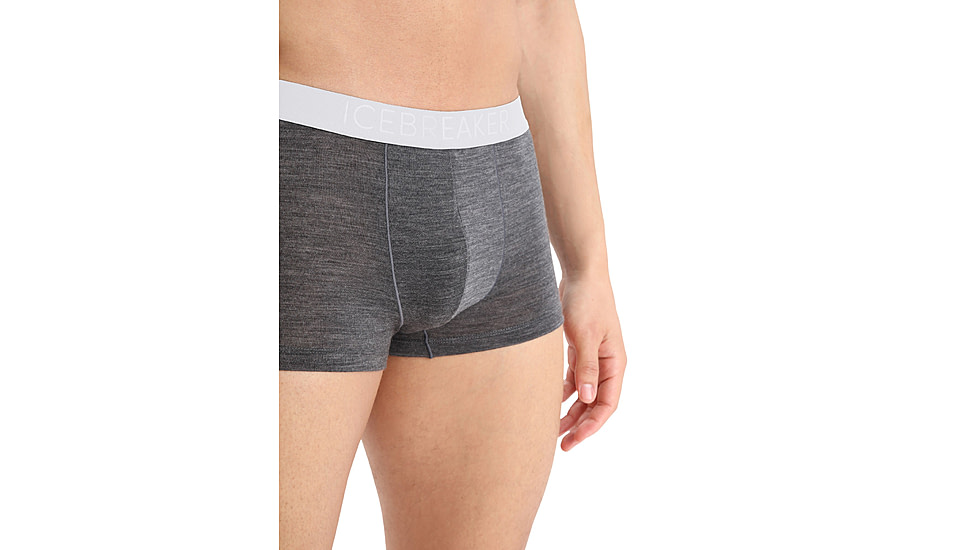 Icebreaker Cool-Lite Anatomica Trunks - Mens, Monsoon Heather, Large, IB105223034L
