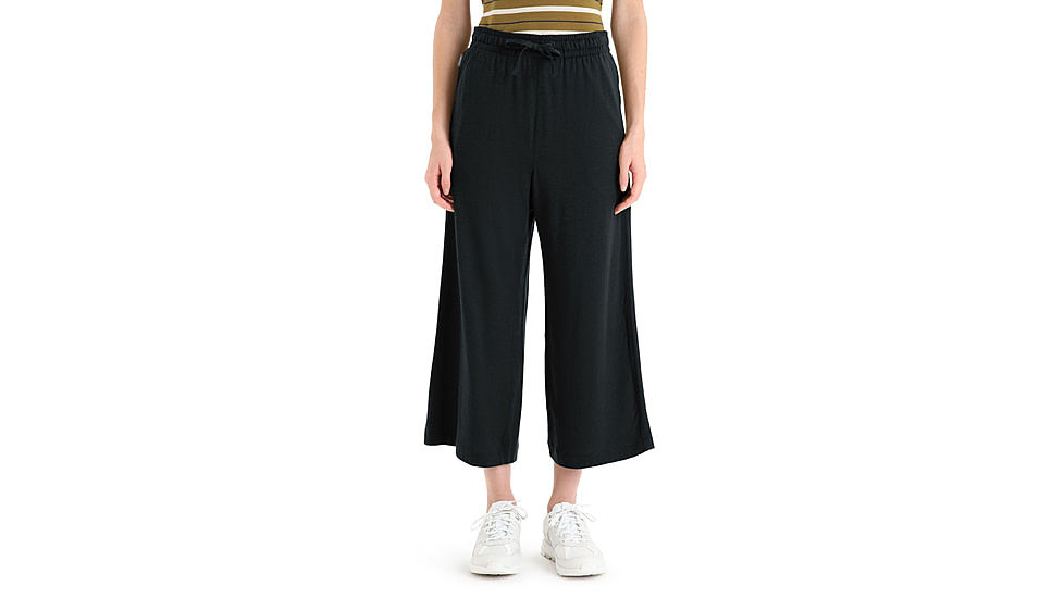 Icebreaker Granary Culottes - Womens, Black, 2XS, IB0A56OP001XXS