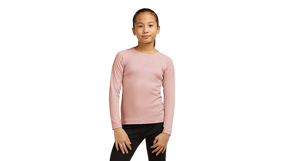 Icebreaker Merino 200 Oasis Long Sleeve Crewe Thermal Top - Kids