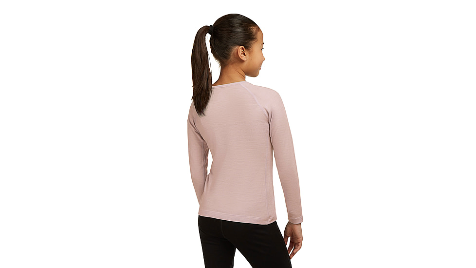 Icebreaker Merino 200 Oasis Long Sleeve Crewe Thermal Top - Kids