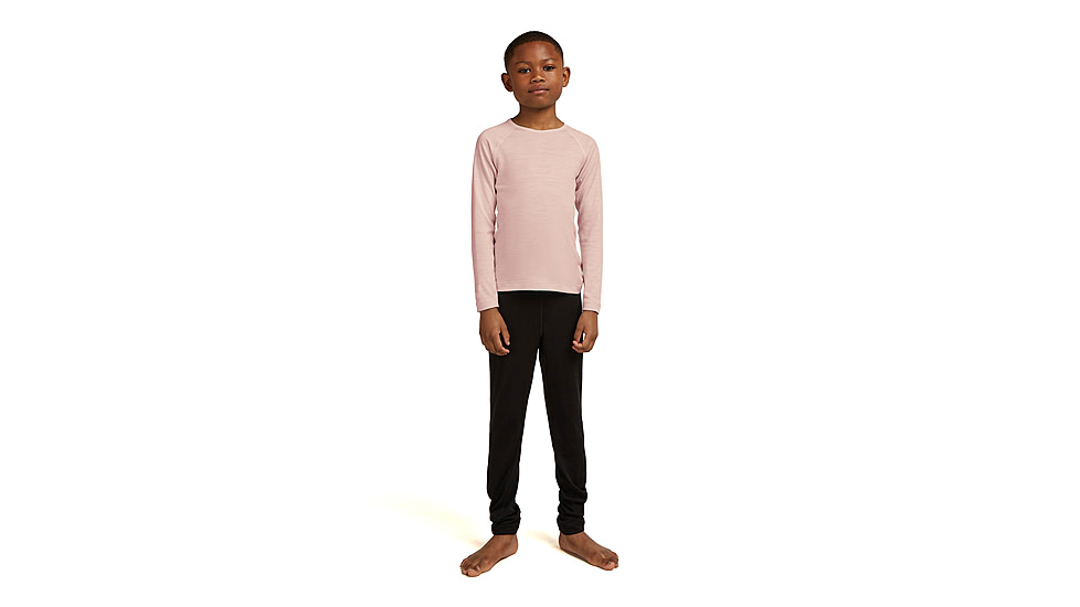 Icebreaker Merino 200 Oasis Long Sleeve Crewe Thermal Top - Kids